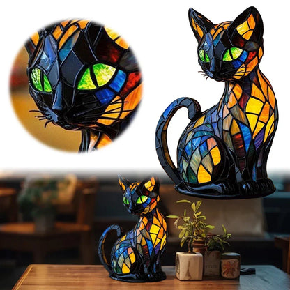 この可愛い猫のランプは、どんな部屋にもゴロゴロと温かい雰囲気をもたらします