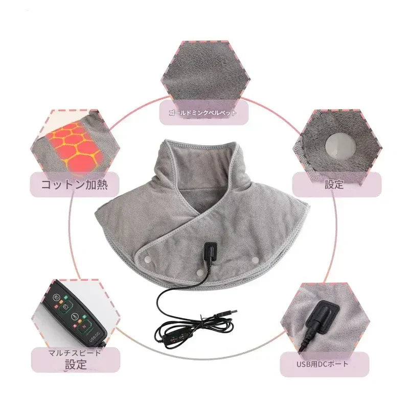 Telinala  肩と首用のマッサージ加熱クッション🔥2個目は半額！