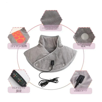 Telinala  肩と首用のマッサージ加熱クッション🔥2個目は半額！