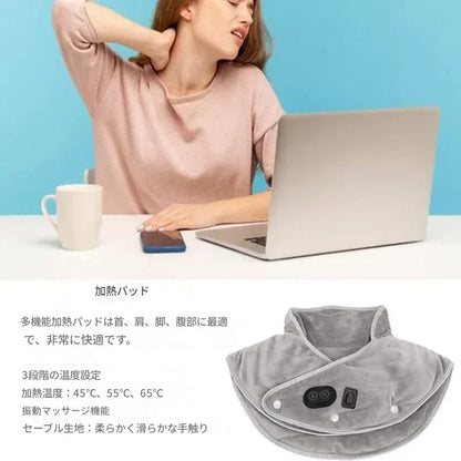 Telinala  肩と首用のマッサージ加熱クッション🔥2個目は半額！